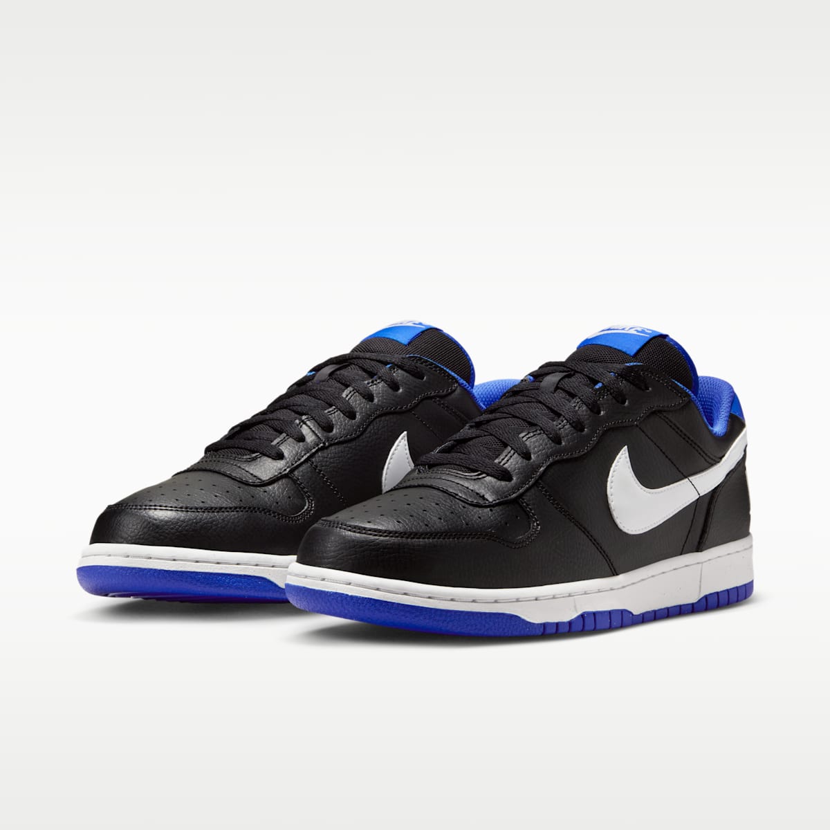 Nike Big Low Men's Shoes - Black/Hyper Royal/Summit White - Image 5