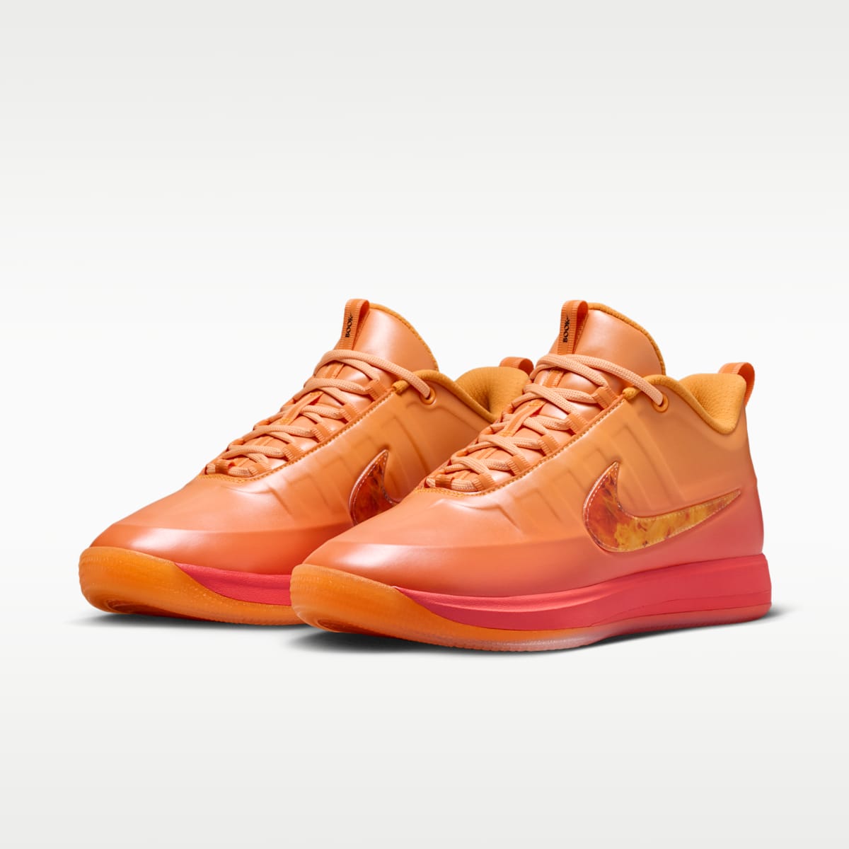 Book 2 "The Phoenix" Basketball Shoes - Sundial/Black/Safety Orange/Medium Ash - Image 5