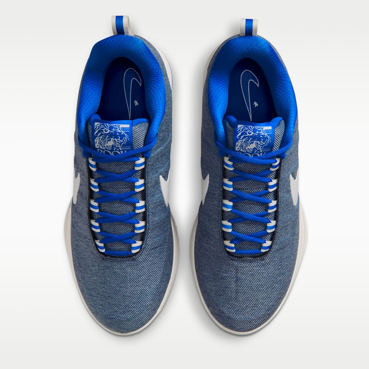 Book 2 "Must Be The Denim" Basketball Shoes - Multi-Color/Sail/Game Royal/Multi-Color - Image 4