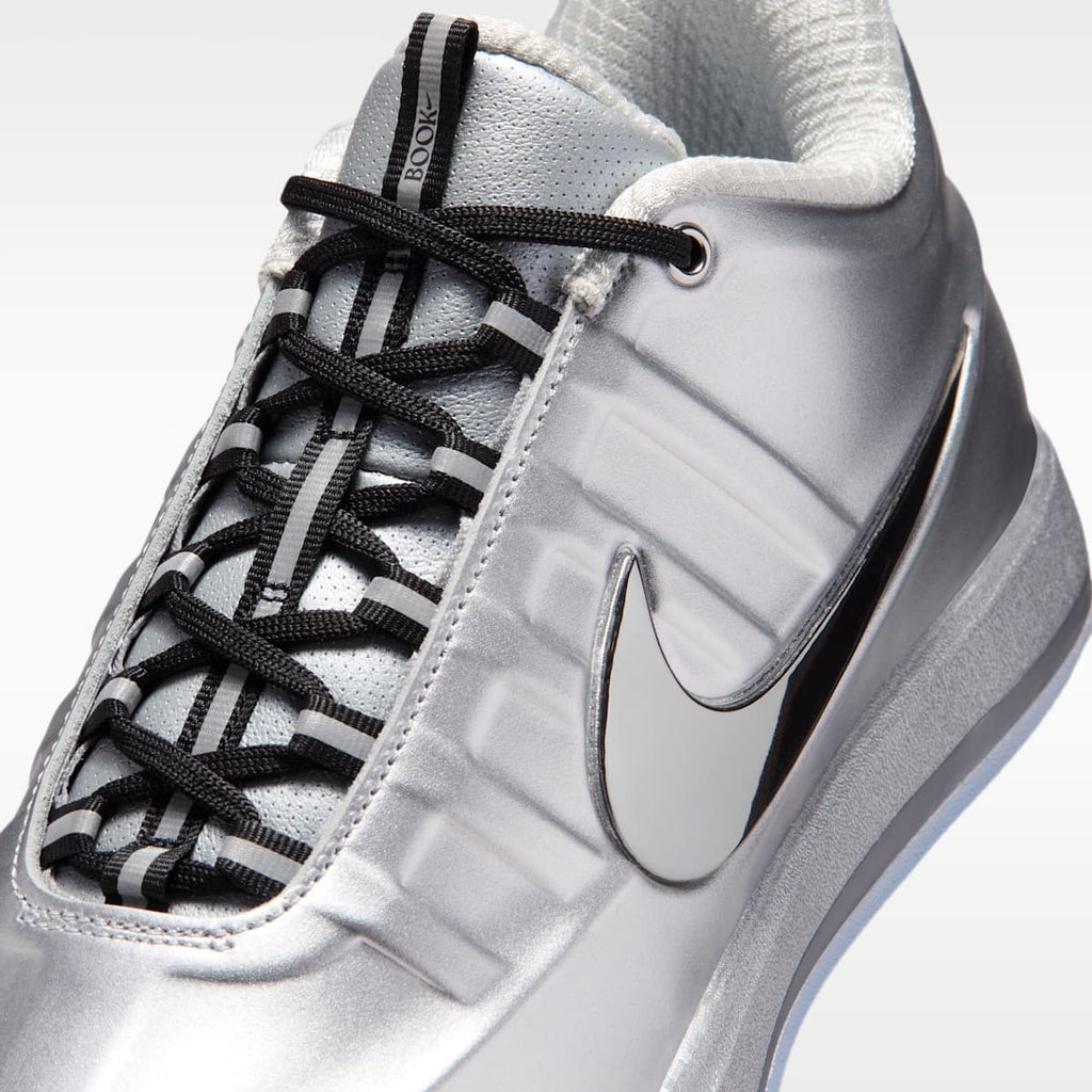 Women's Book 2 "Iron Fist" Basketball Shoes - Metallic Silver/Black/Metallic Silver