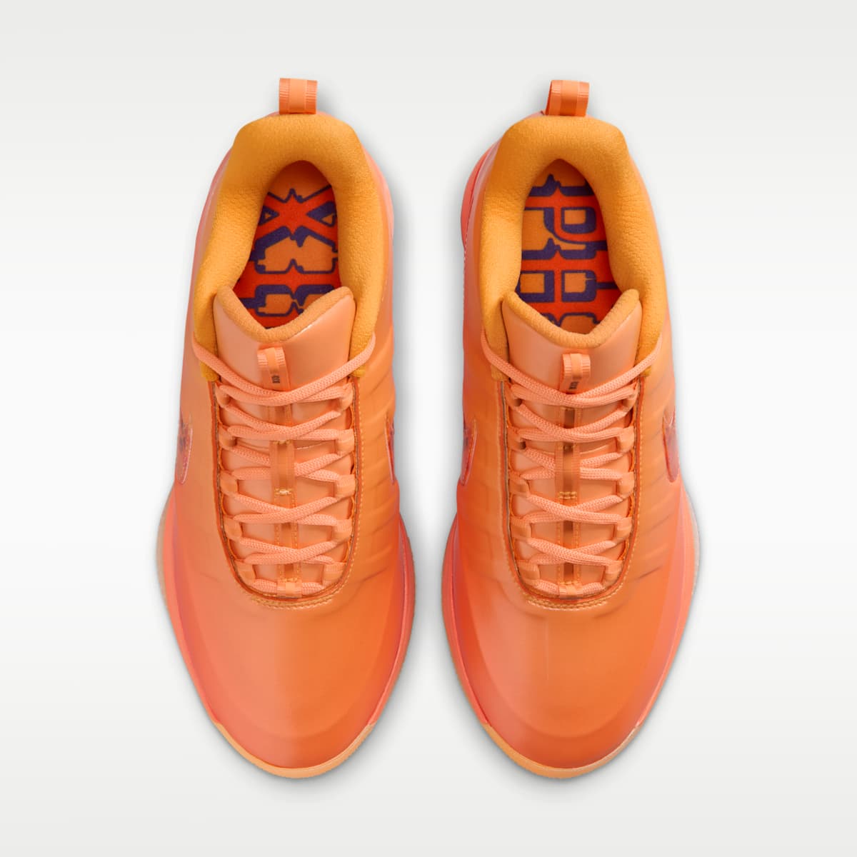 Book 2 "The Phoenix" Basketball Shoes - Sundial/Black/Safety Orange/Medium Ash - Image 4