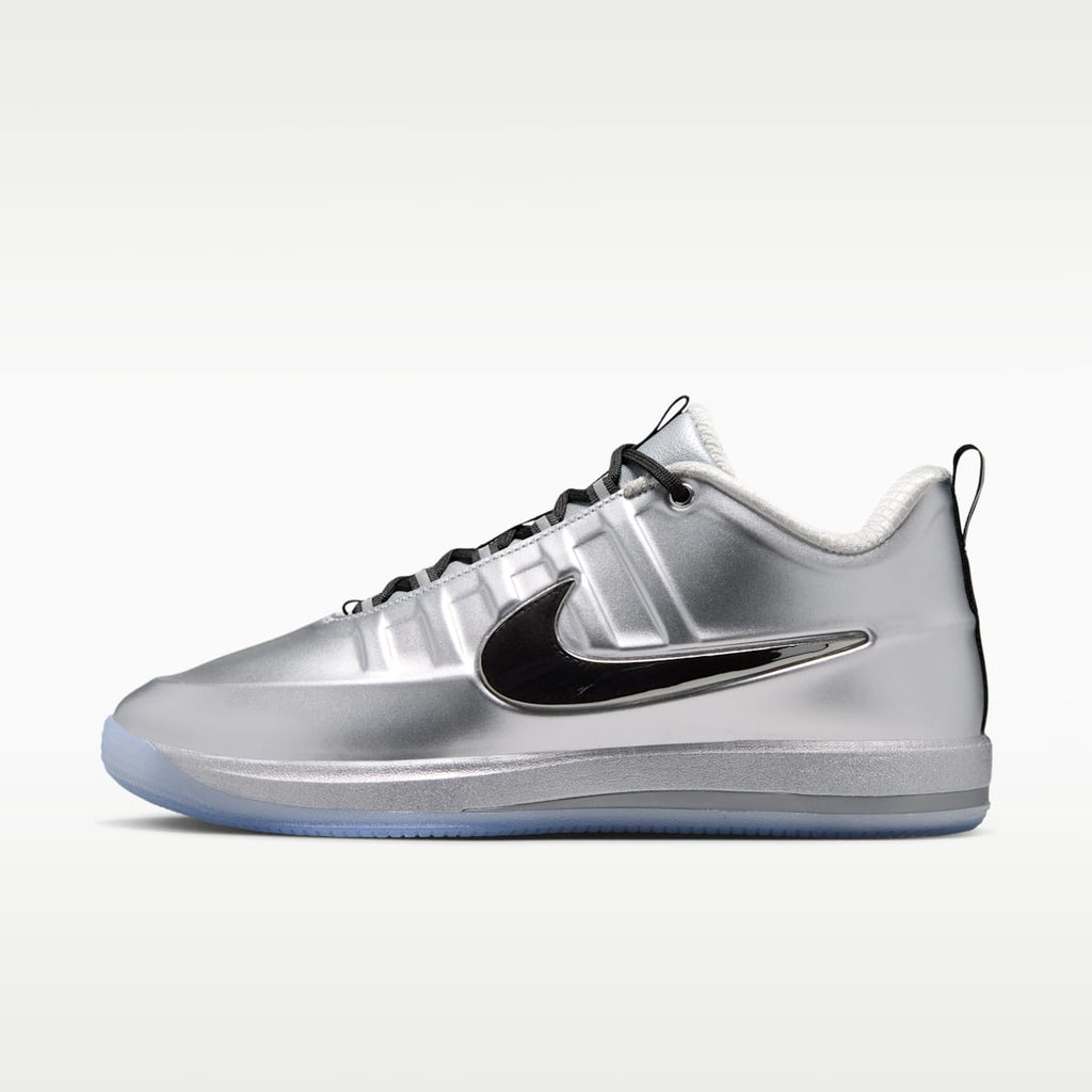 Book 2 "Iron Fist" Basketball Shoes - Metallic Silver/Black/Metallic Silver - Image 1