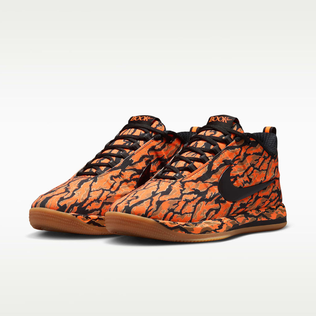 Book 2 "Tiger Camo" Basketball Shoes - Black/Total Orange/Flax/Black - Image 5
