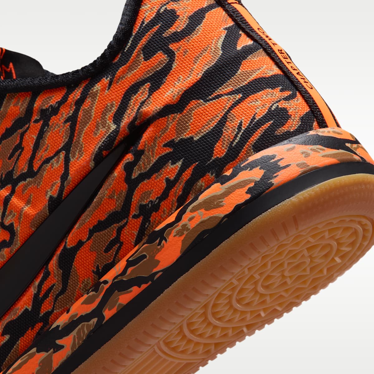 Book 2 "Tiger Camo" Basketball Shoes - Black/Total Orange/Flax/Black - Image 8