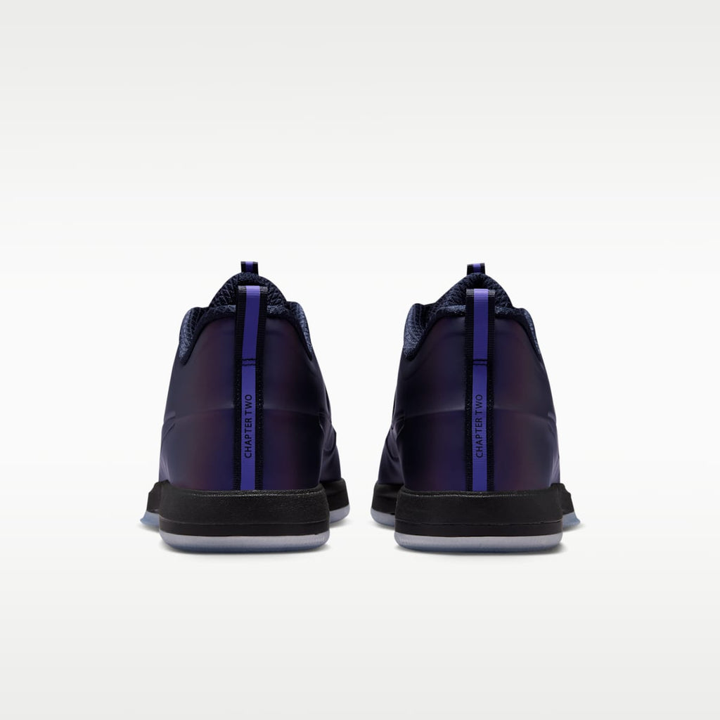 Women's Book 2 PRM "Eggplant Foamposite" Basketball Shoes - Varsity Purple/Varsity Purple/Black