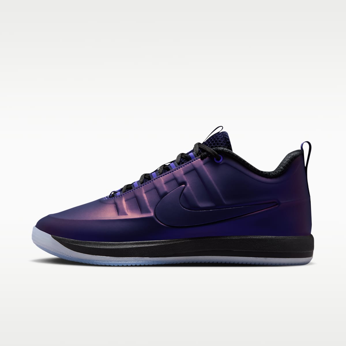 Women's Book 2 PRM "Eggplant Foamposite" Basketball Shoes - Varsity Purple/Varsity Purple/Black