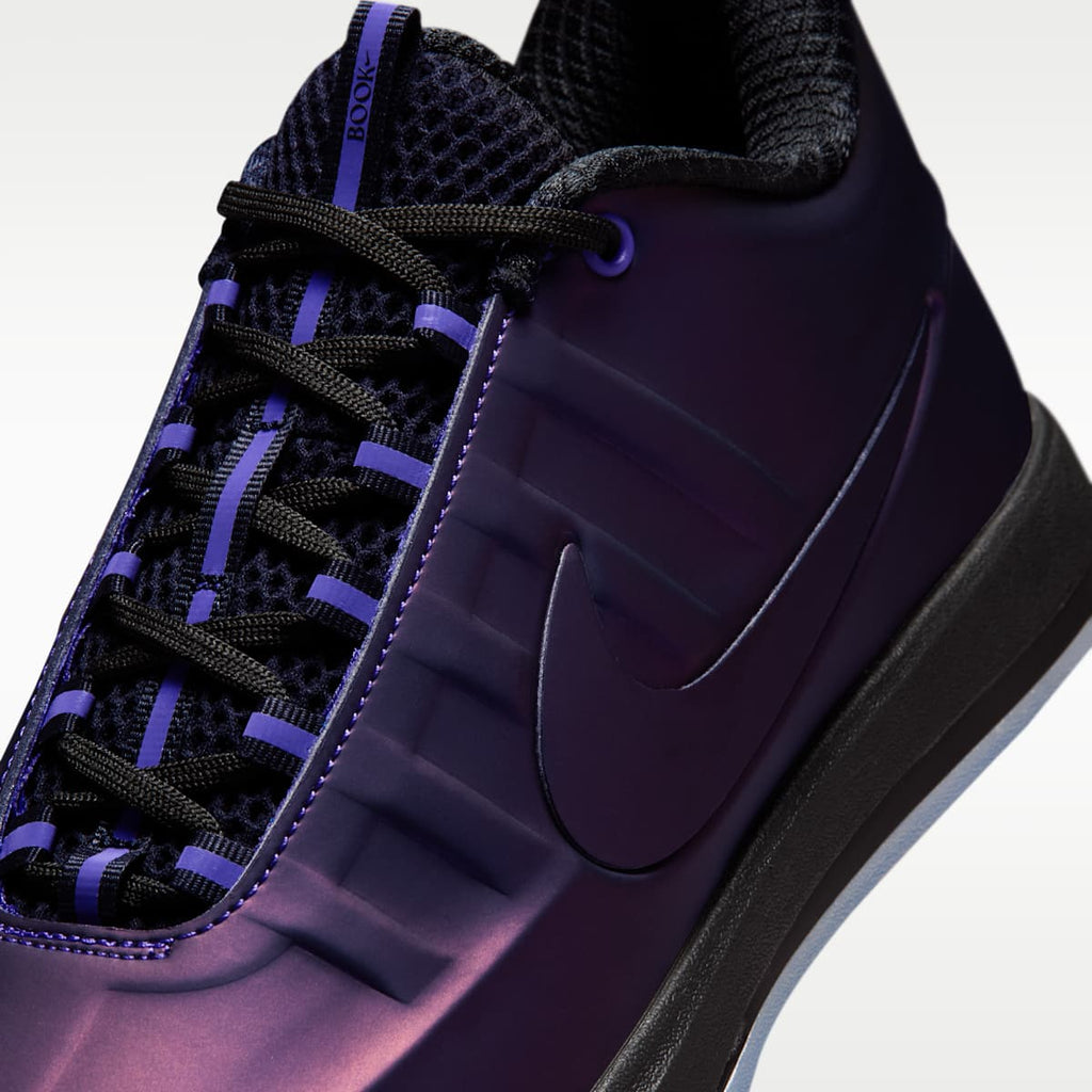 Book 2 PRM "Eggplant Foamposite" Basketball Shoes - Varsity Purple/Varsity Purple/Black - Image 7