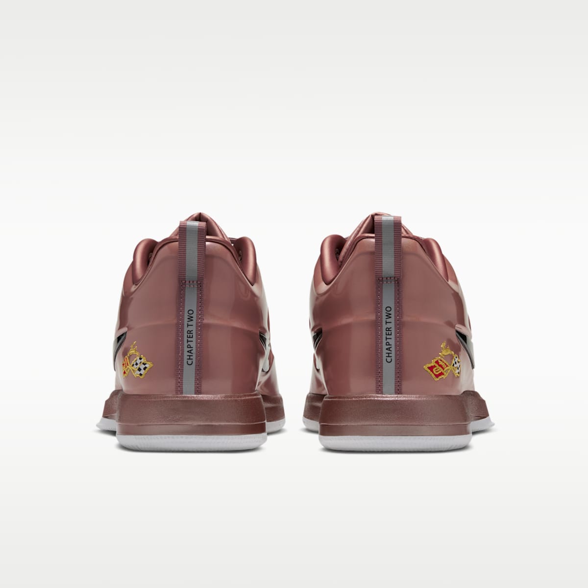 Book 2 x Chevy Basketball Shoes - Metallic Red Bronze/Sail/Metallic Silver/Black - Image 6