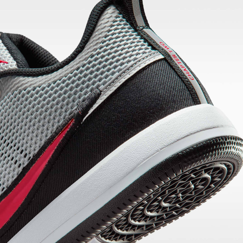 Book 2 "Spiridon" Basketball Shoes - Metallic Silver/Black/White/Sport Red - Image 8