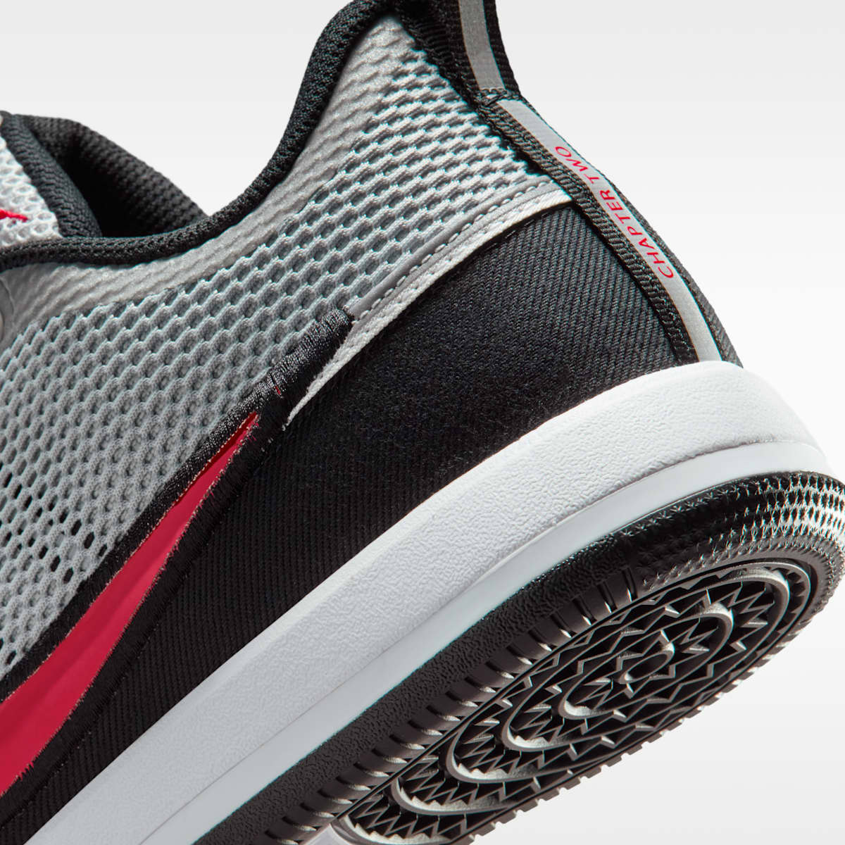 Book 2 "Spiridon" Basketball Shoes - Metallic Silver/Black/White/Sport Red - Image 8