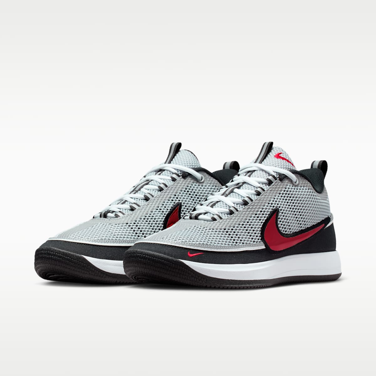 Book 2 "Spiridon" Basketball Shoes - Metallic Silver/Black/White/Sport Red - Image 5