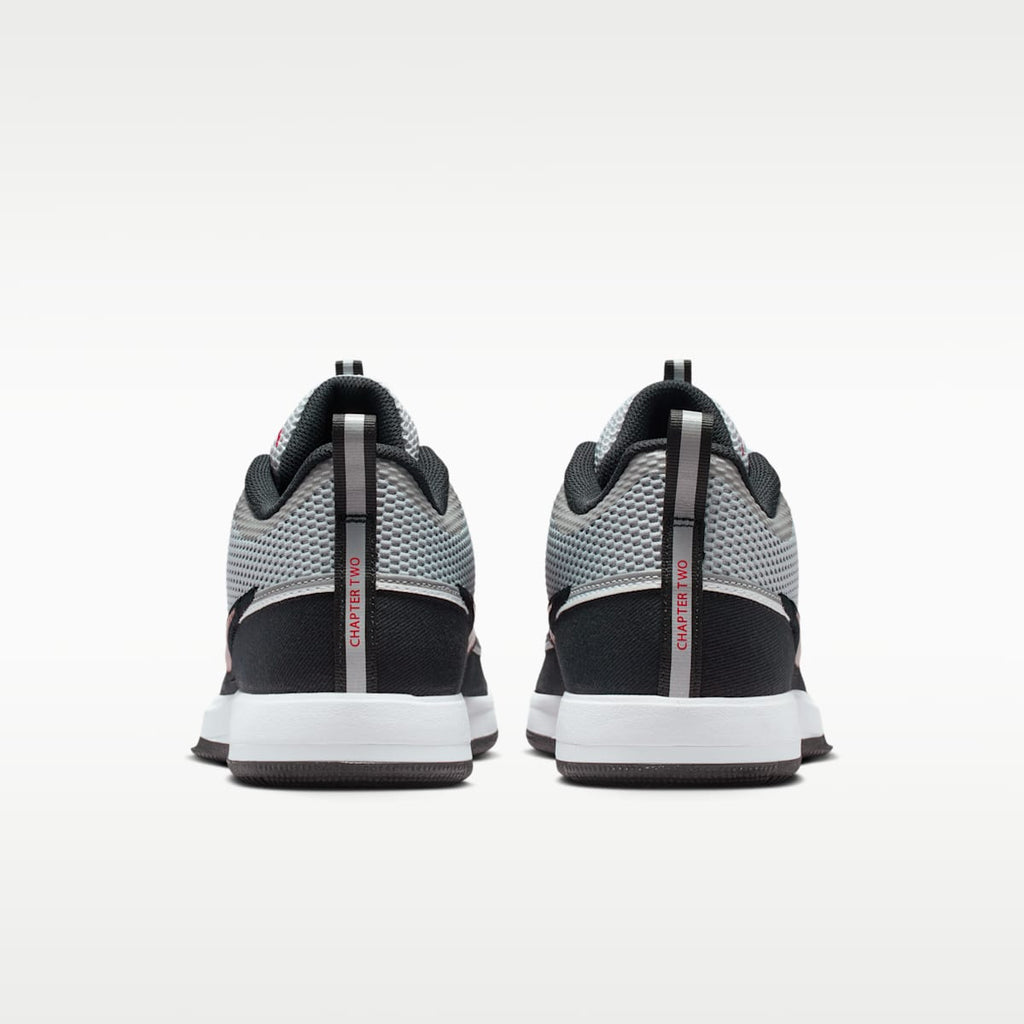Book 2 "Spiridon" Basketball Shoes - Metallic Silver/Black/White/Sport Red - Image 6