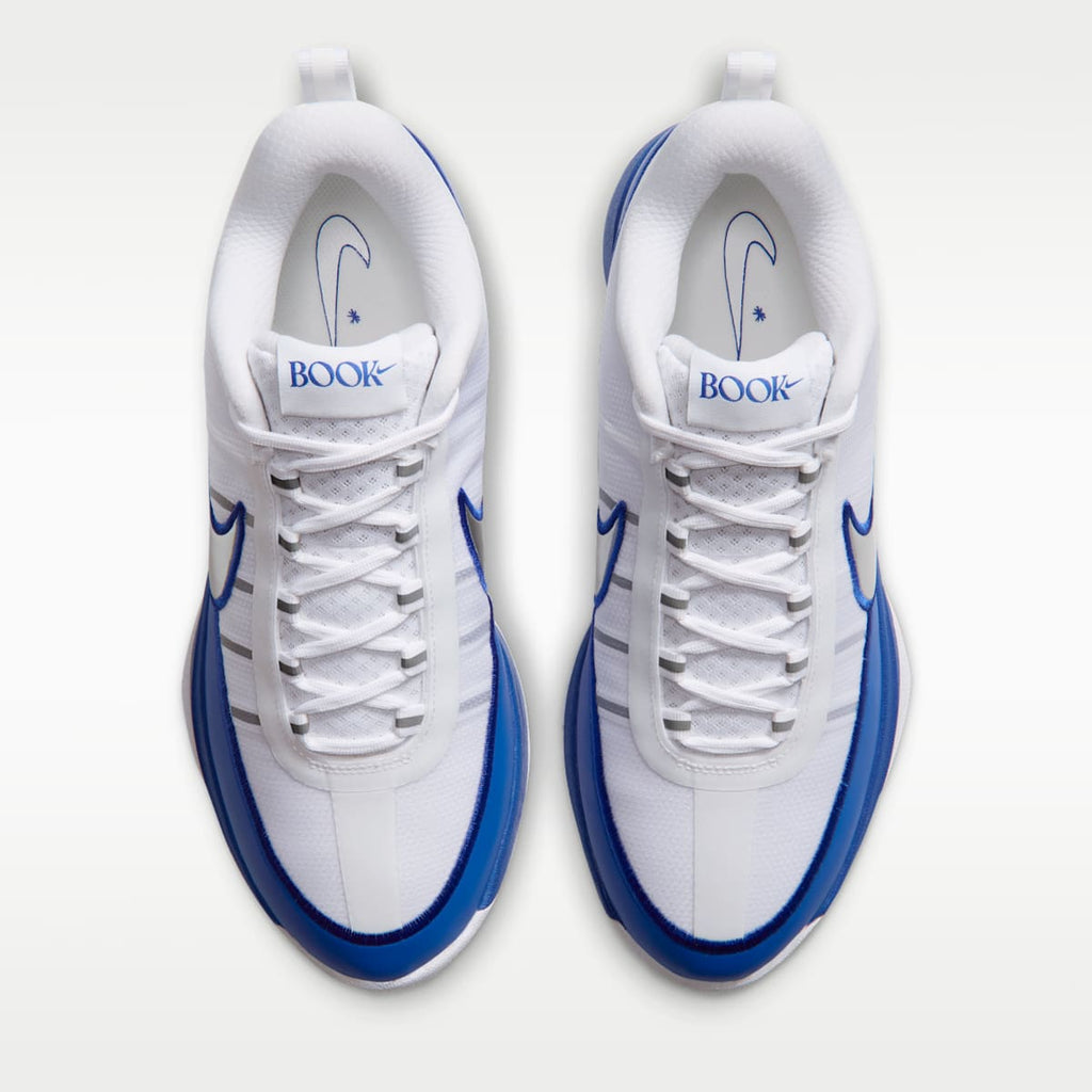 Book 2 Basketball Shoes - White/Game Royal/Metallic Silver - Image 4