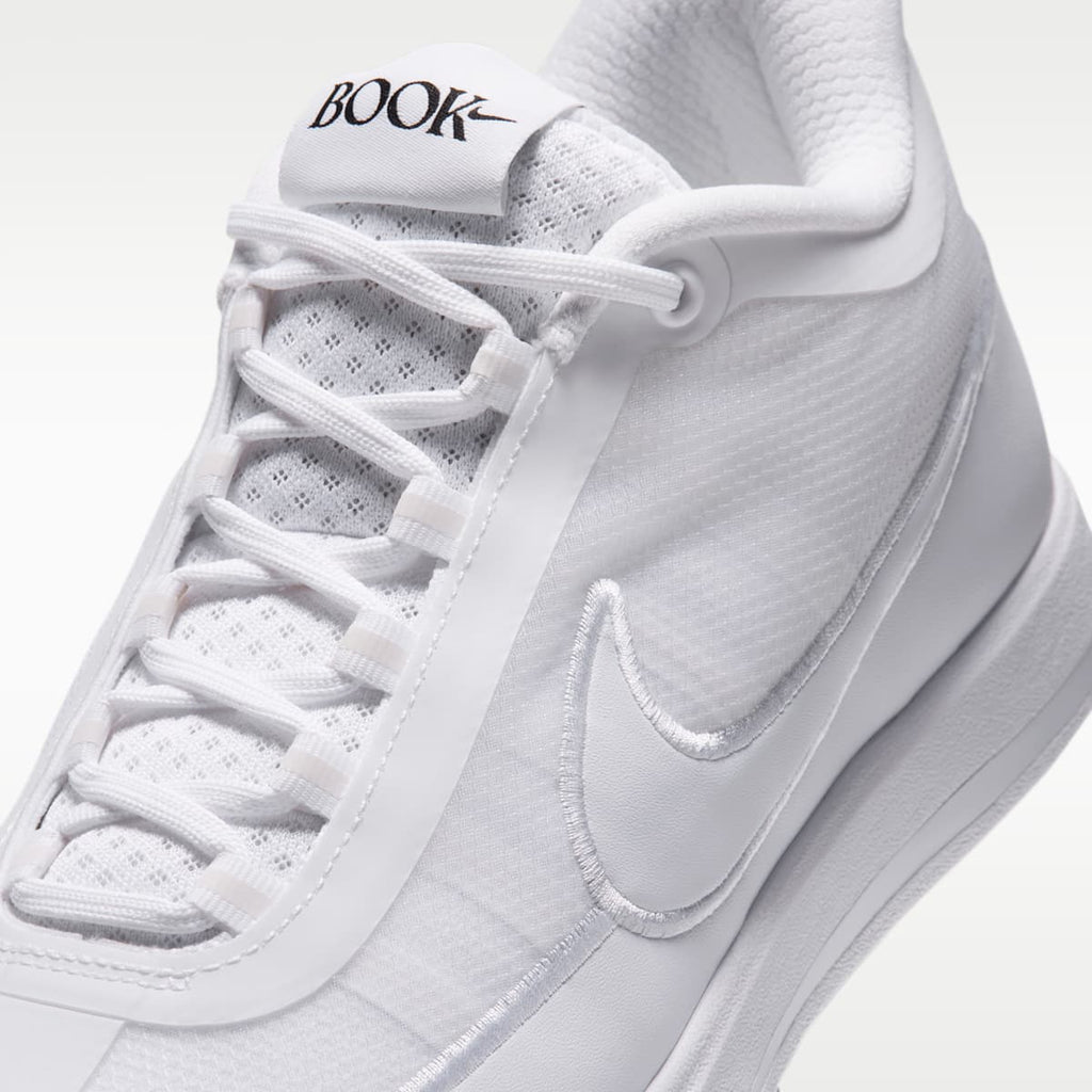 Women's Book 2 Basketball Shoes - White/White/White