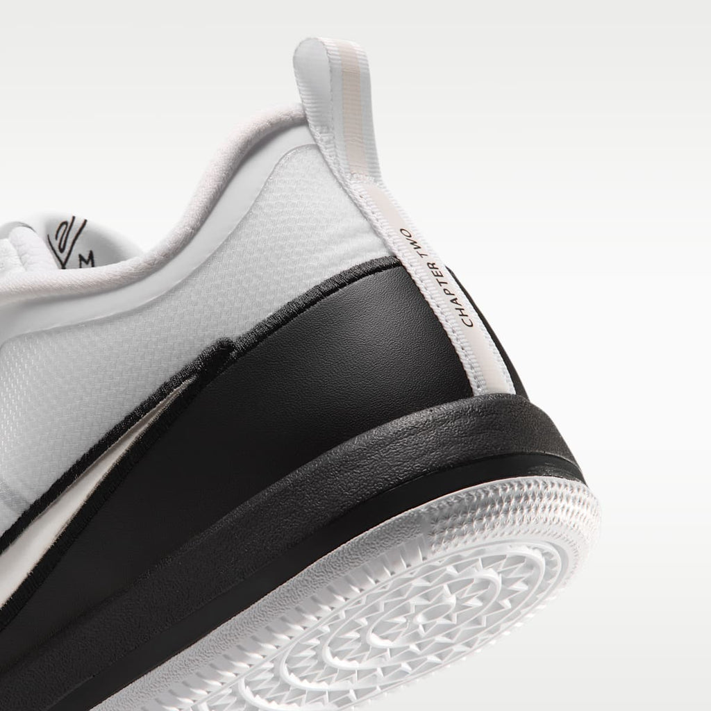Women's Book 2 Basketball Shoes - White/Black/Metallic Silver