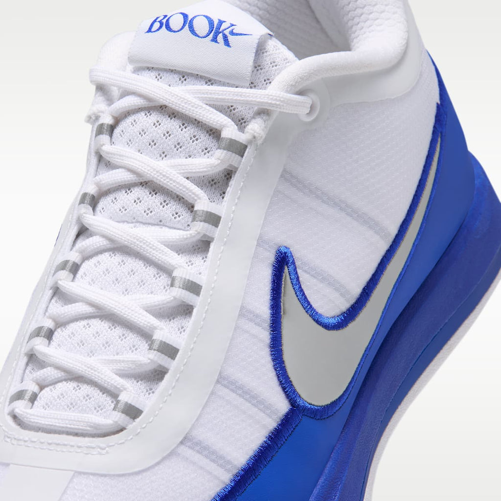 Book 2 Basketball Shoes - White/Game Royal/Metallic Silver - Image 7