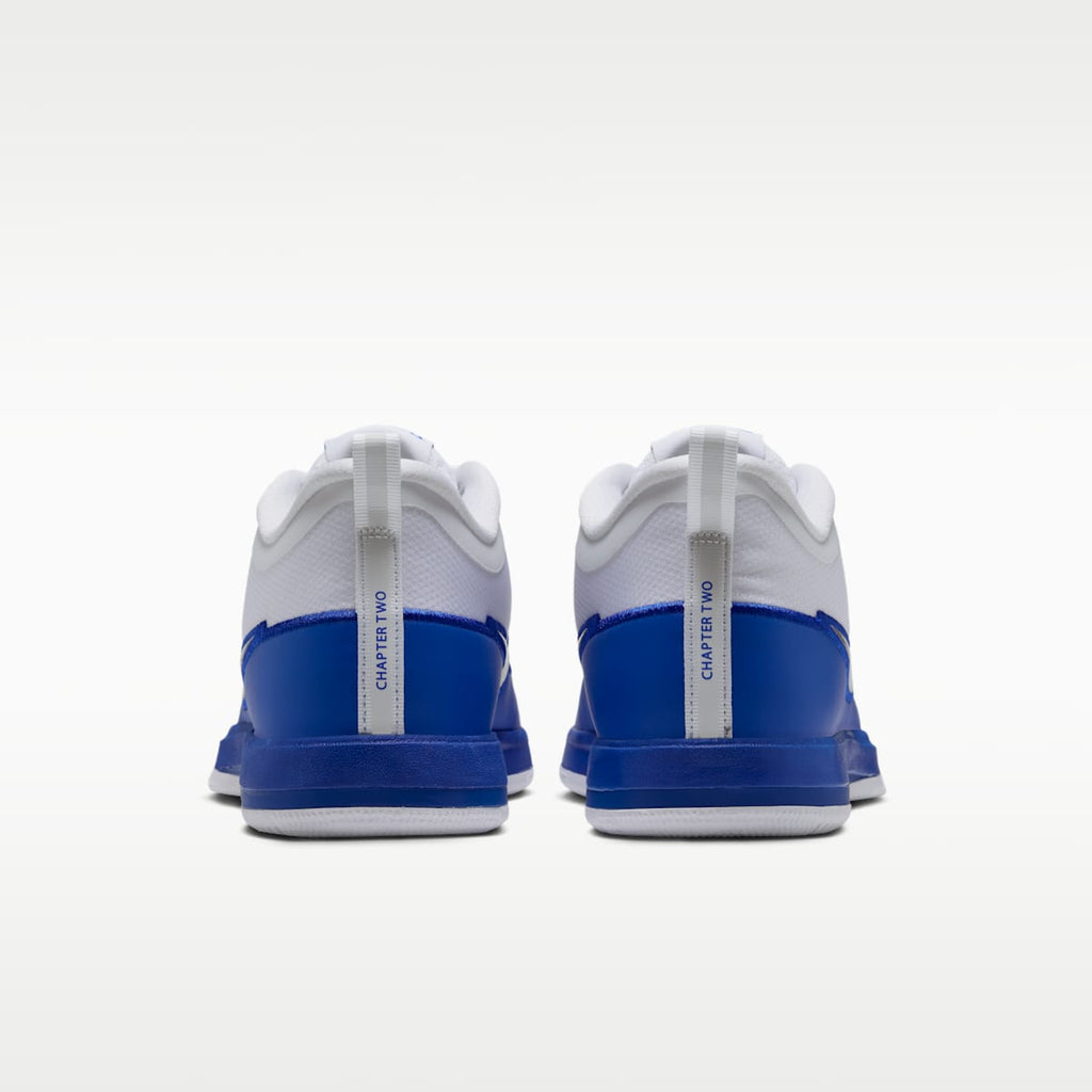 Book 2 Basketball Shoes - White/Game Royal/Metallic Silver - Image 6