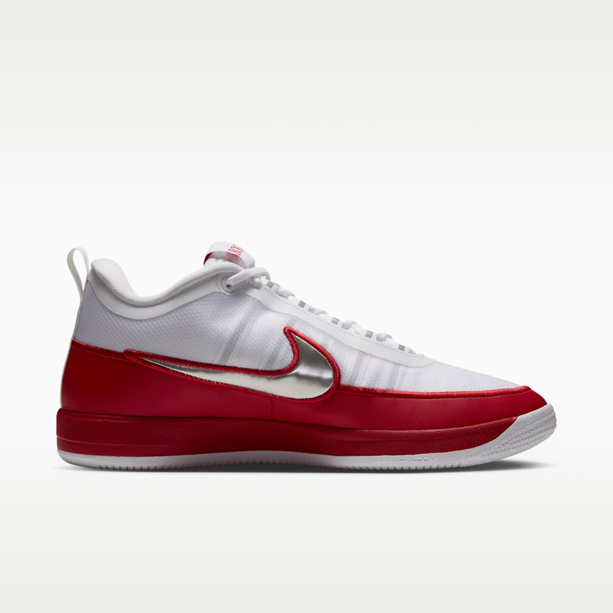 Book 2 Basketball Shoes - White/University Red/Metallic Silver - Image 3