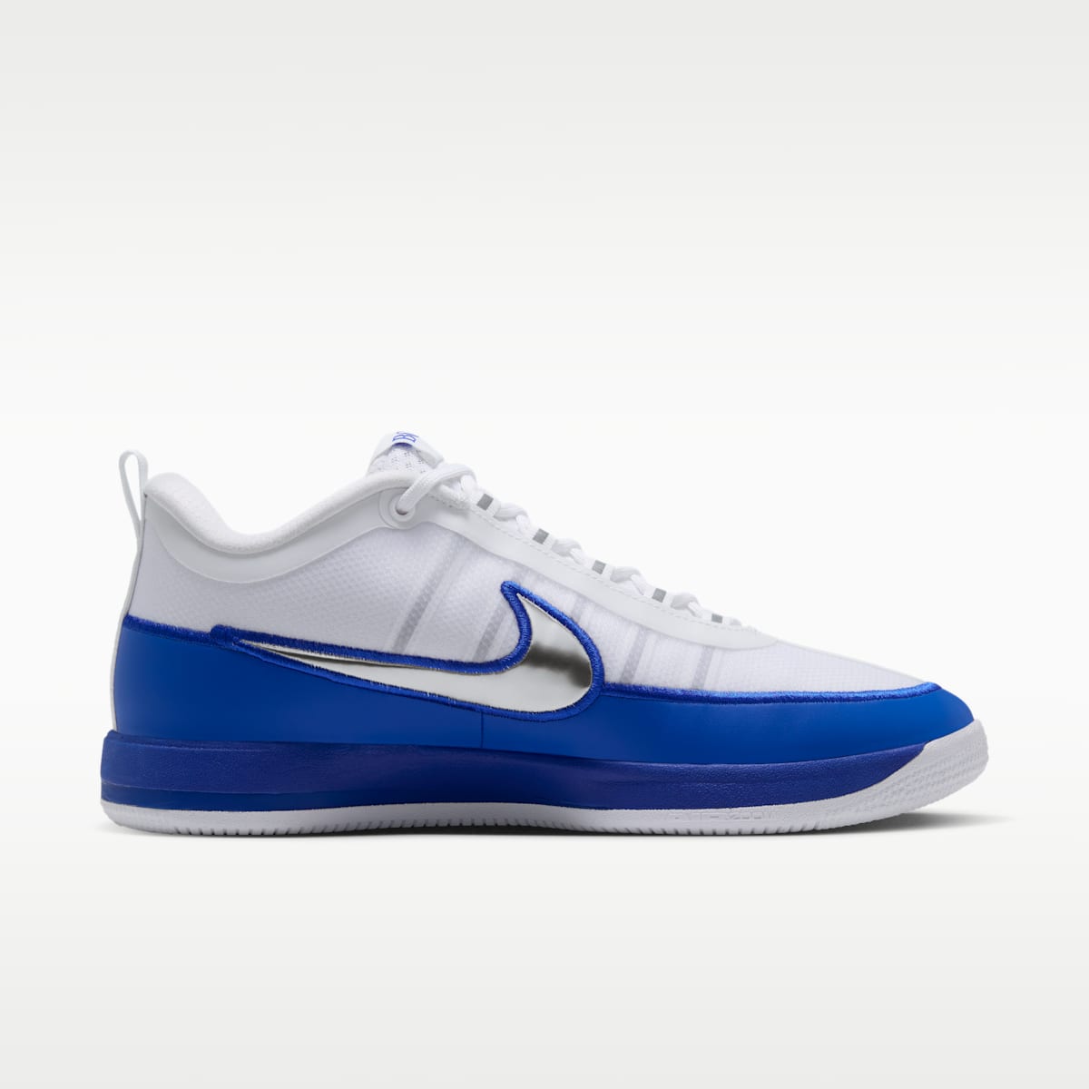 Book 2 Basketball Shoes - White/Game Royal/Metallic Silver - Image 3