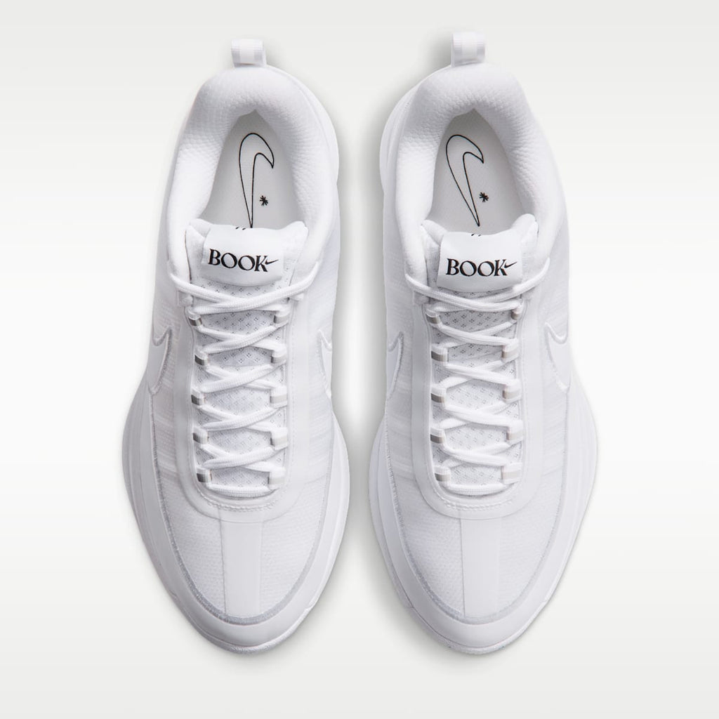 Women's Book 2 Basketball Shoes - White/White/White