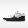 Women's Book 2 Basketball Shoes - White/Black/Metallic Silver