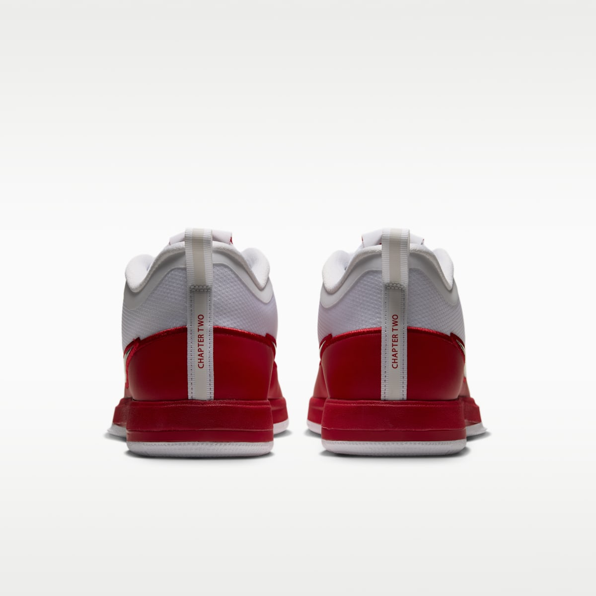 Book 2 Basketball Shoes - White/University Red/Metallic Silver - Image 6