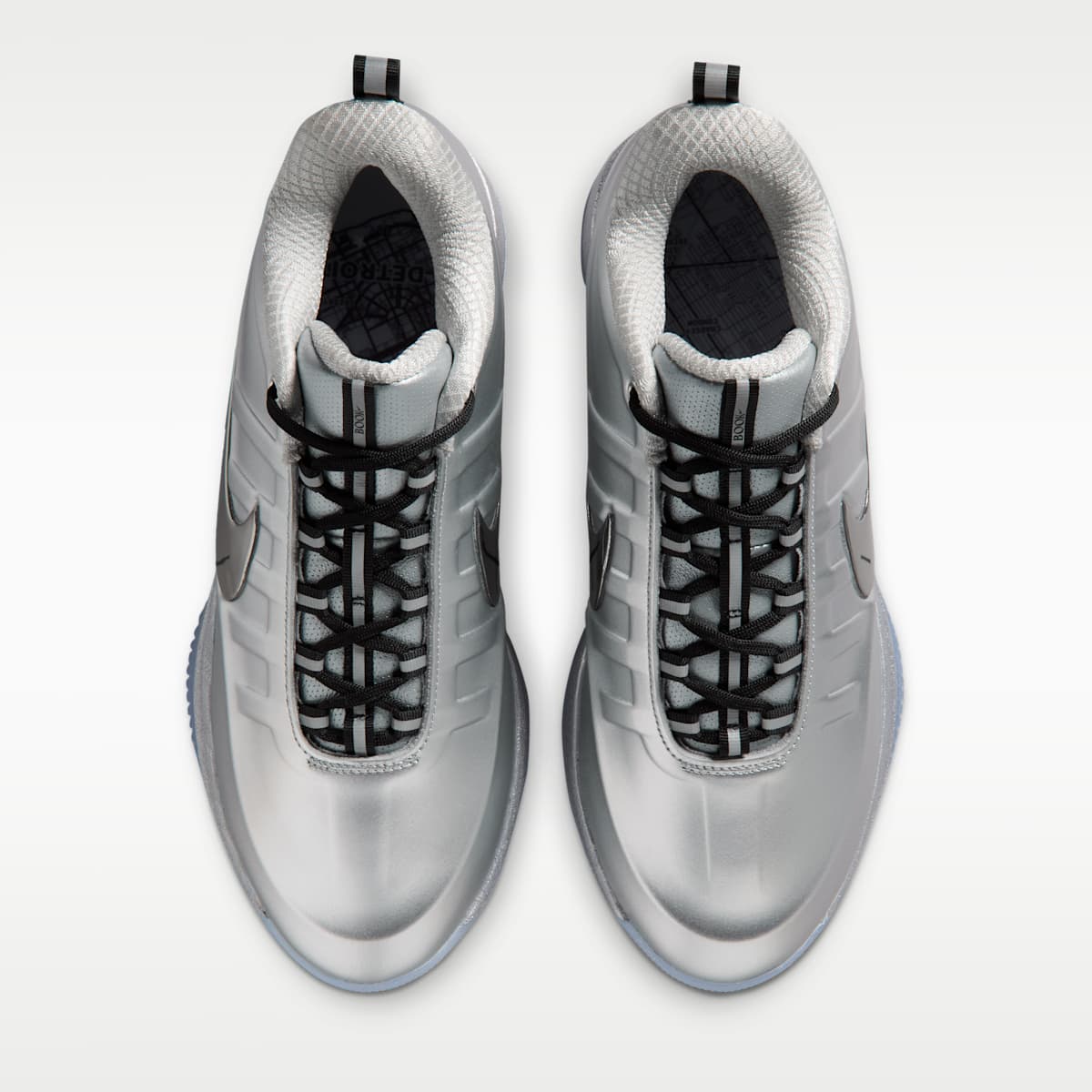 Women's Book 2 "Iron Fist" Basketball Shoes - Metallic Silver/Black/Metallic Silver