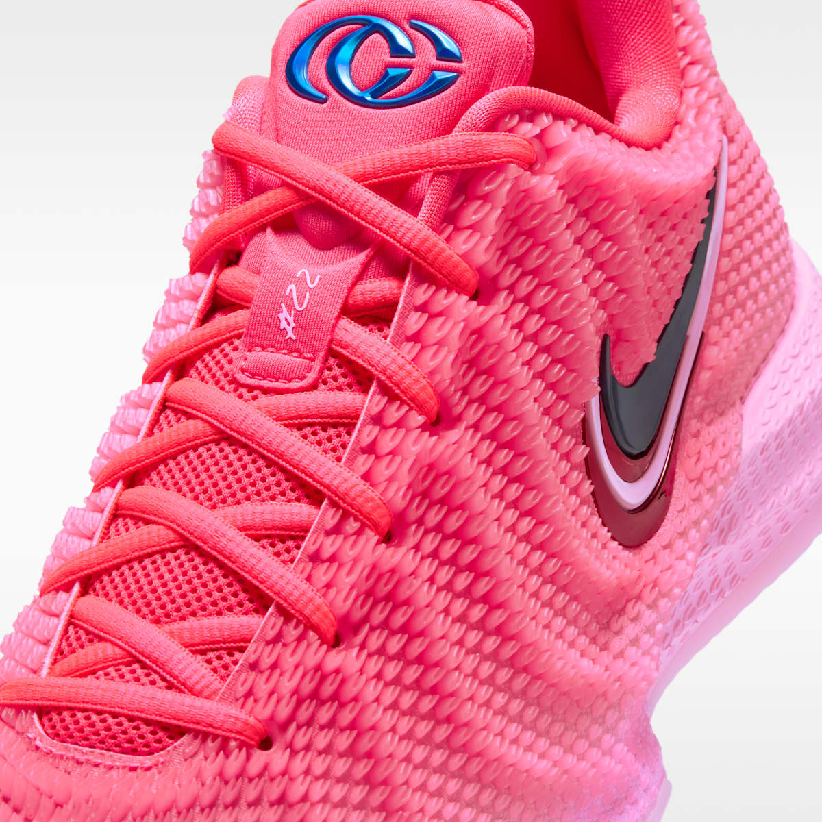 Caitlin 1 "Midnight Fever" Basketball Shoes - Hot Punch/Neo Pink - Image 7