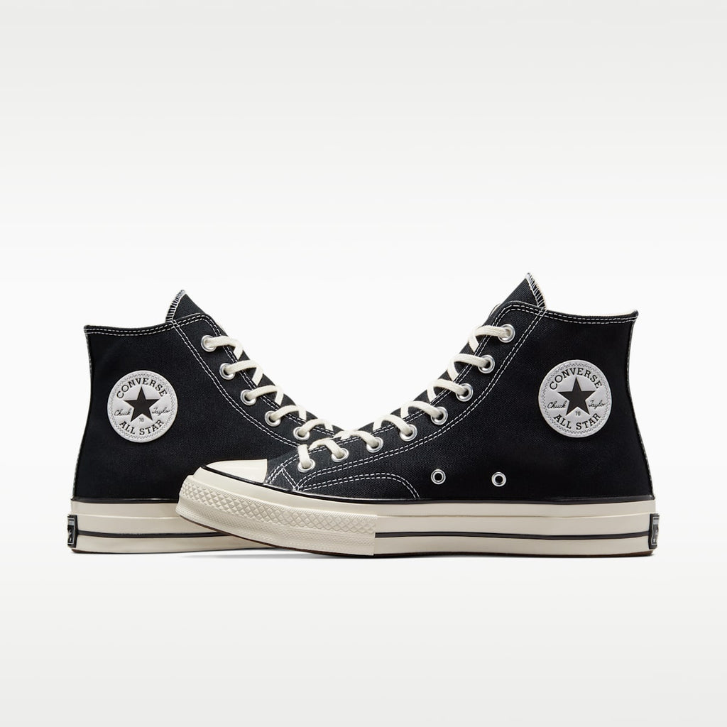 Converse Chuck 70 High Top Unisex Shoe - Black - Image 7