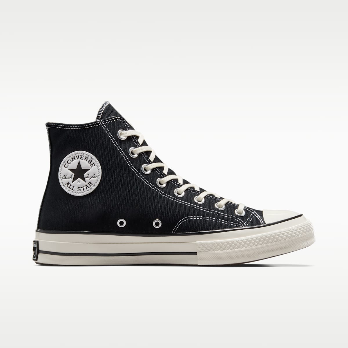Converse Chuck 70 High Top Unisex Shoe - Black - Image 3