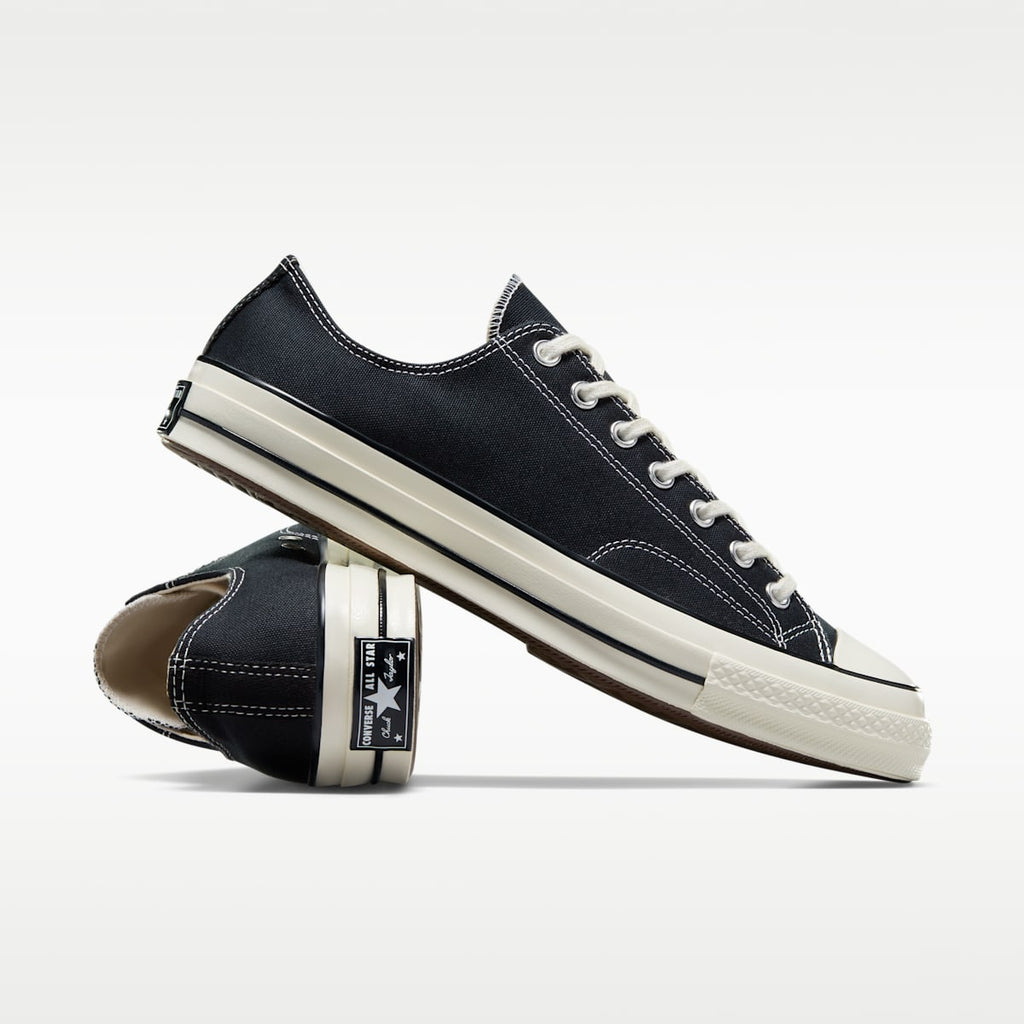 Converse Chuck 70 Low Top Unisex Shoe - Black - Image 7
