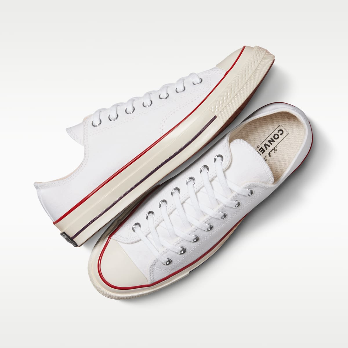 Converse Chuck 70 Low Top Unisex Shoe - White - Image 4