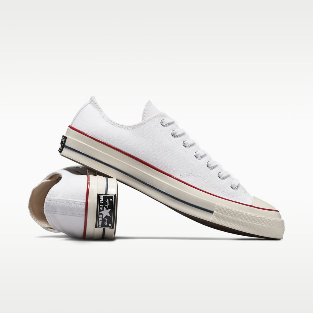 Converse Chuck 70 Low Top Unisex Shoe - White - Image 7