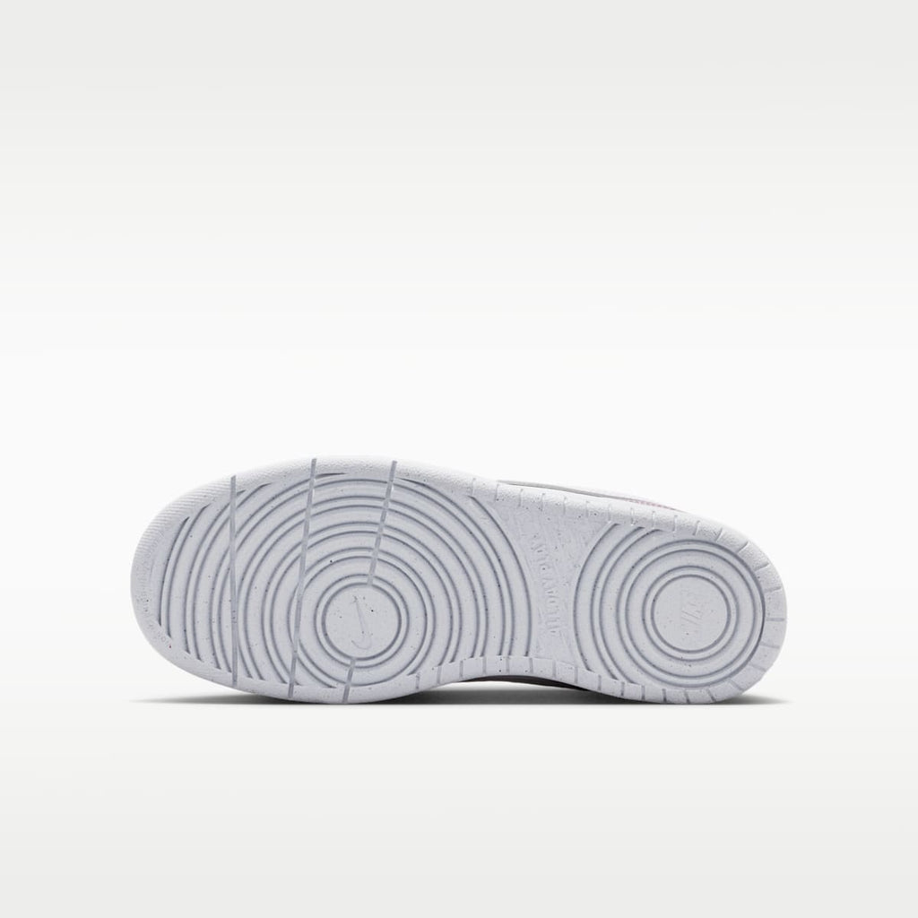 Nike Court Borough Low Recraft Big Kids' Shoes - White/Plum Fog/White/Venice