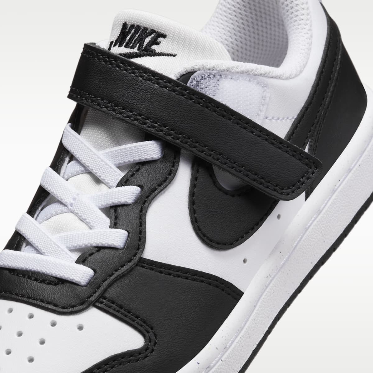 Nike Court Borough Low Recraft Little Kids' Shoes - White/Black