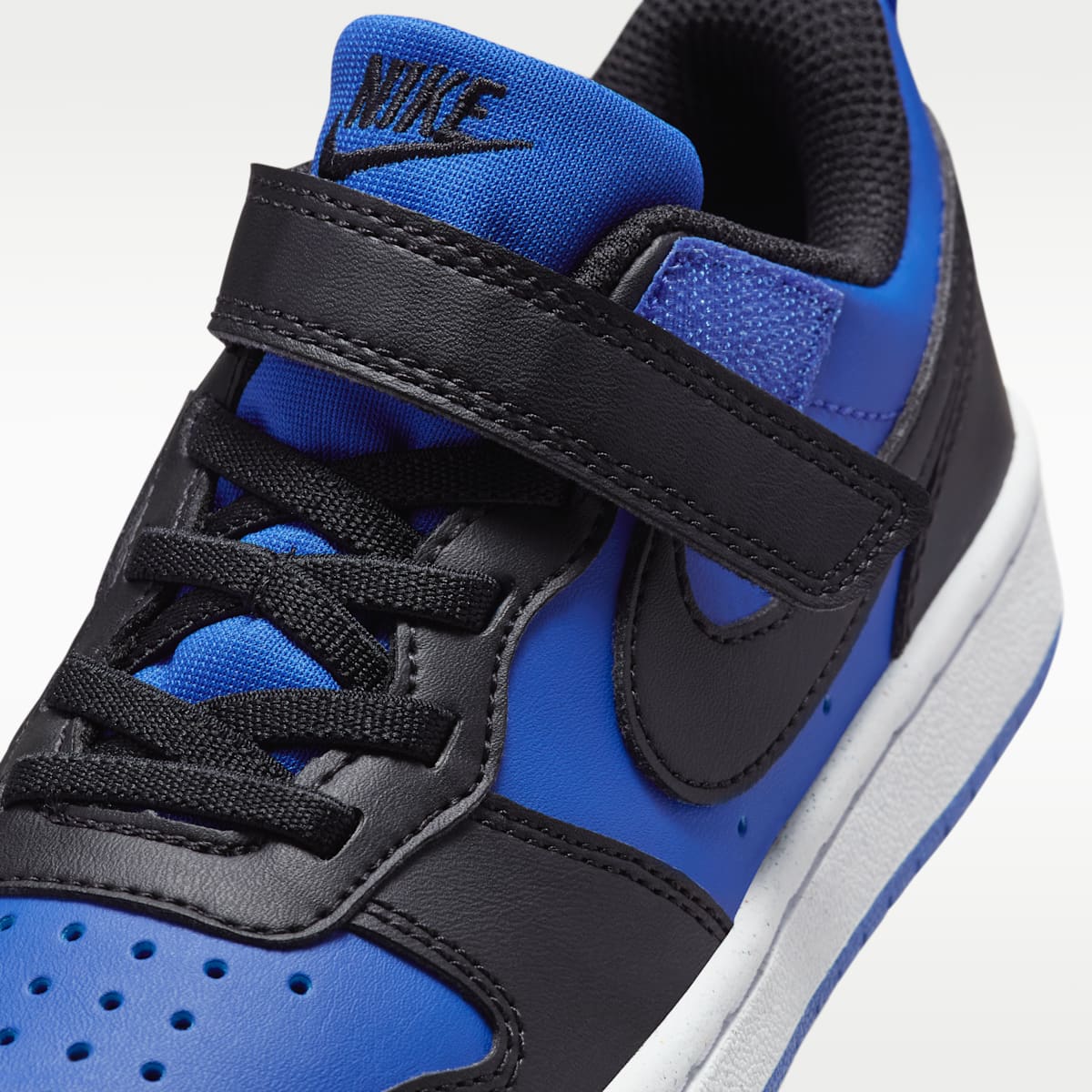 Nike Court Borough Low Recraft Little Kids' Shoes - Game Royal/White/Black