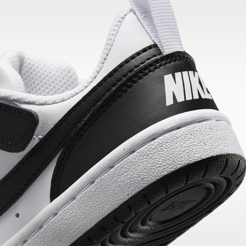 Nike Court Borough Low Recraft Little Kids' Shoes - White/Black