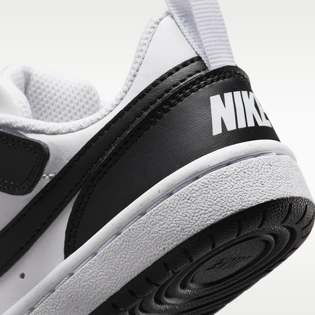 Nike Court Borough Low Recraft Little Kids' Shoes - White/Black
