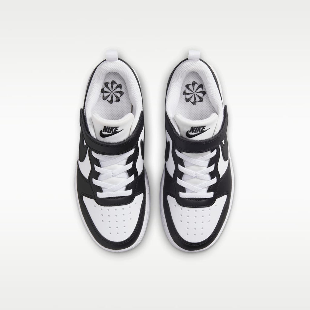 Nike Court Borough Low Recraft Little Kids' Shoes - White/Black