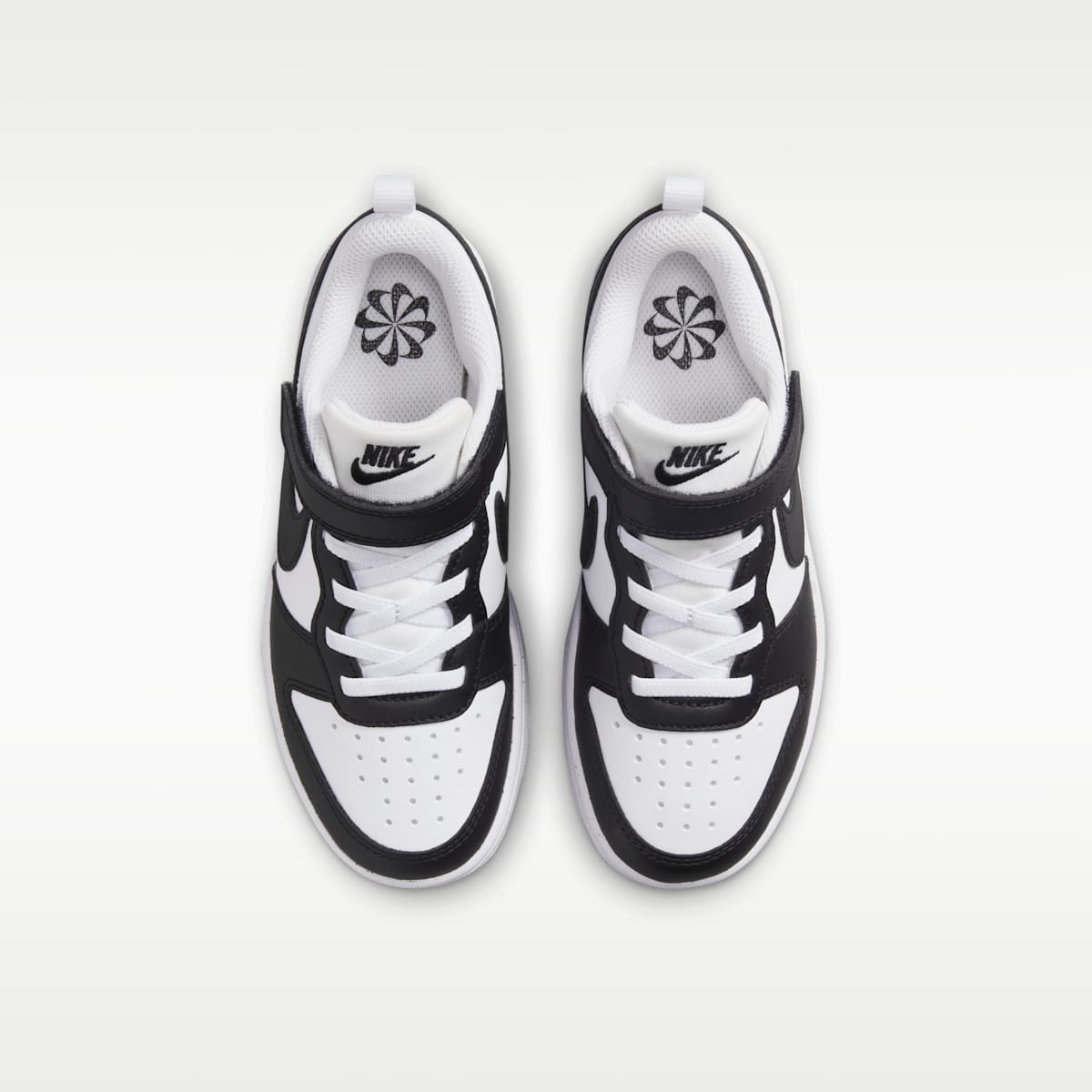 Nike Court Borough Low Recraft Little Kids' Shoes - White/Black