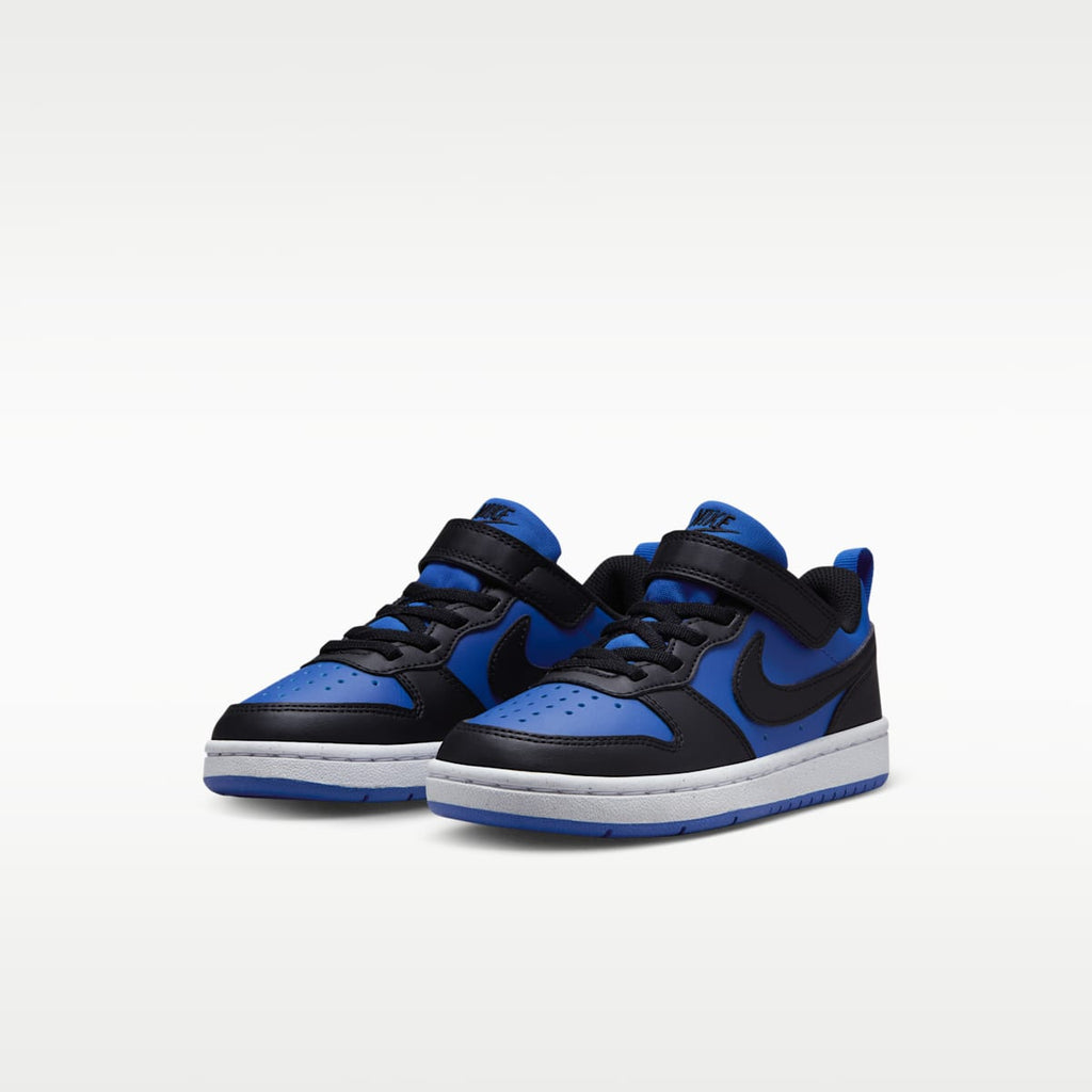 Nike Court Borough Low Recraft Little Kids' Shoes - Game Royal/White/Black