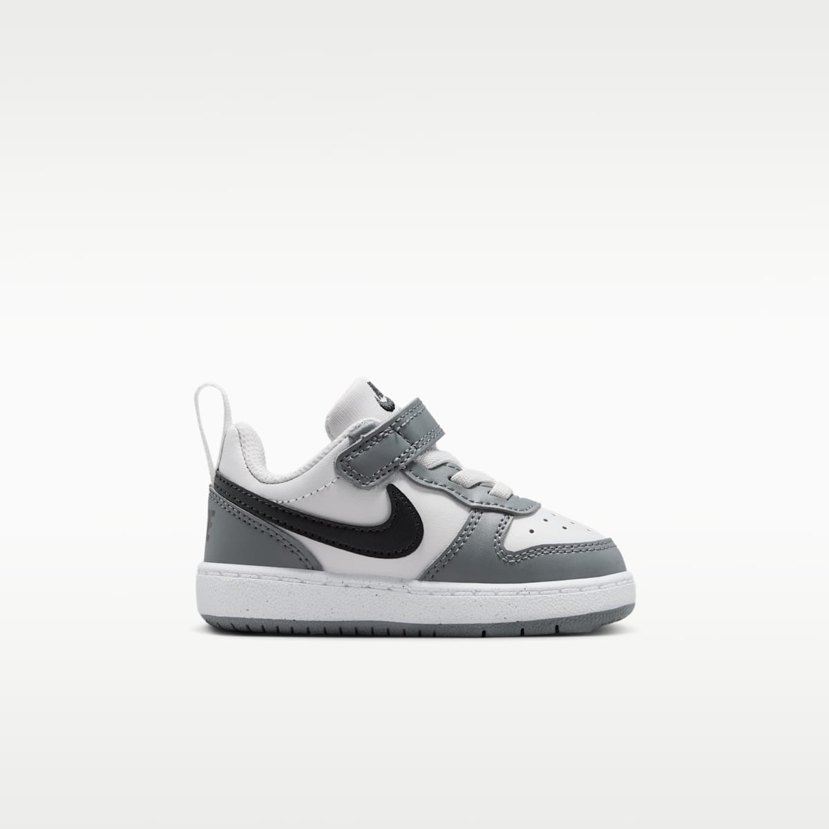 Nike Court Borough Low Recraft Baby/Toddler Shoes - Platinum Tint/Smoke Grey/White/Black