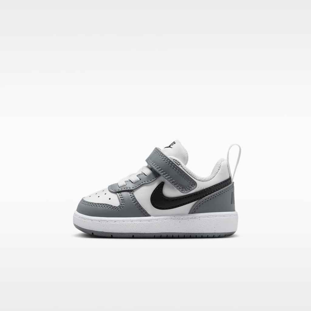 Nike Court Borough Low Recraft Baby/Toddler Shoes - Platinum Tint/Smoke Grey/White/Black