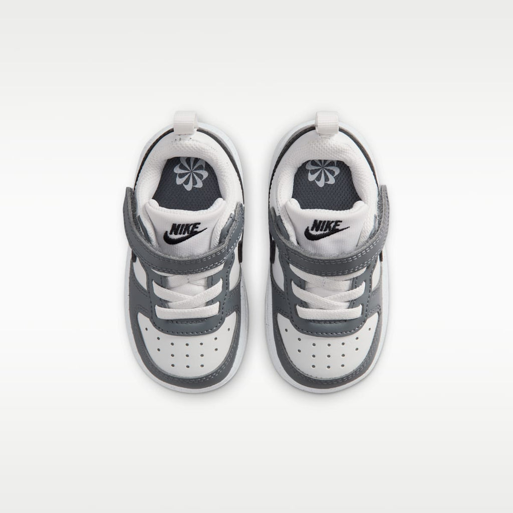 Nike Court Borough Low Recraft Baby/Toddler Shoes - Platinum Tint/Smoke Grey/White/Black