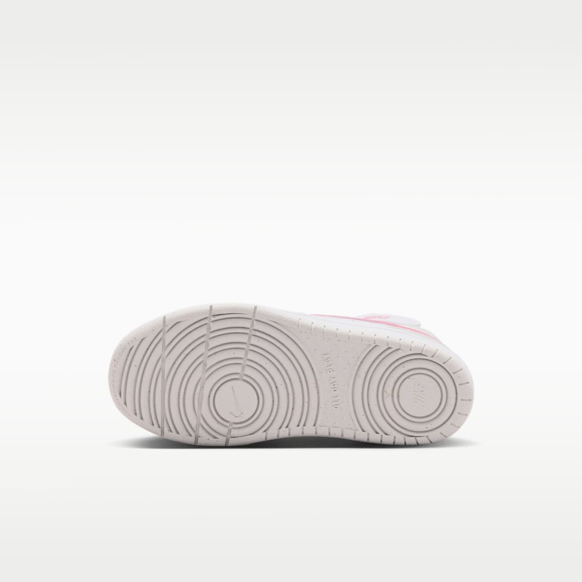 Nike Court Borough Mid 2 Little Kids' Shoes - White/Vast Grey/White/Peony