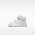 Nike Court Borough Mid 2 Baby/Toddler Shoes - White/White/White