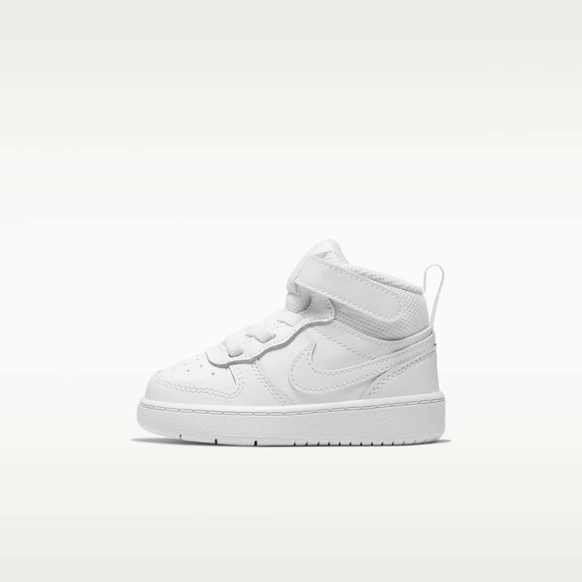 Nike Court Borough Mid 2 Baby/Toddler Shoes - White/White/White