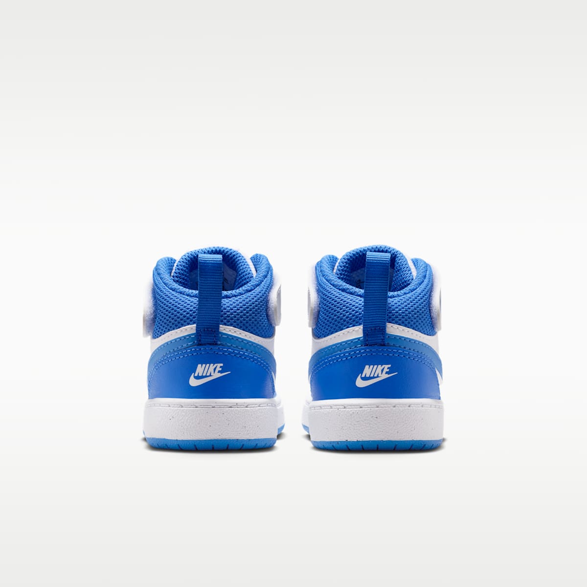 Nike Court Borough Mid 2 Baby/Toddler Shoes - White/Blue Crystal/White/Blue Crystal