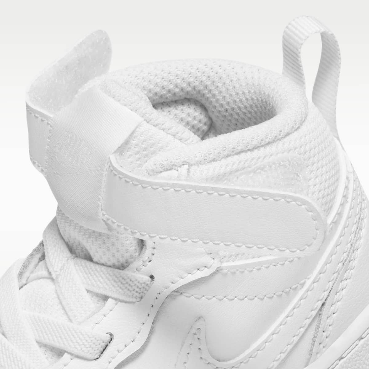Nike Court Borough Mid 2 Baby/Toddler Shoes - White/White/White