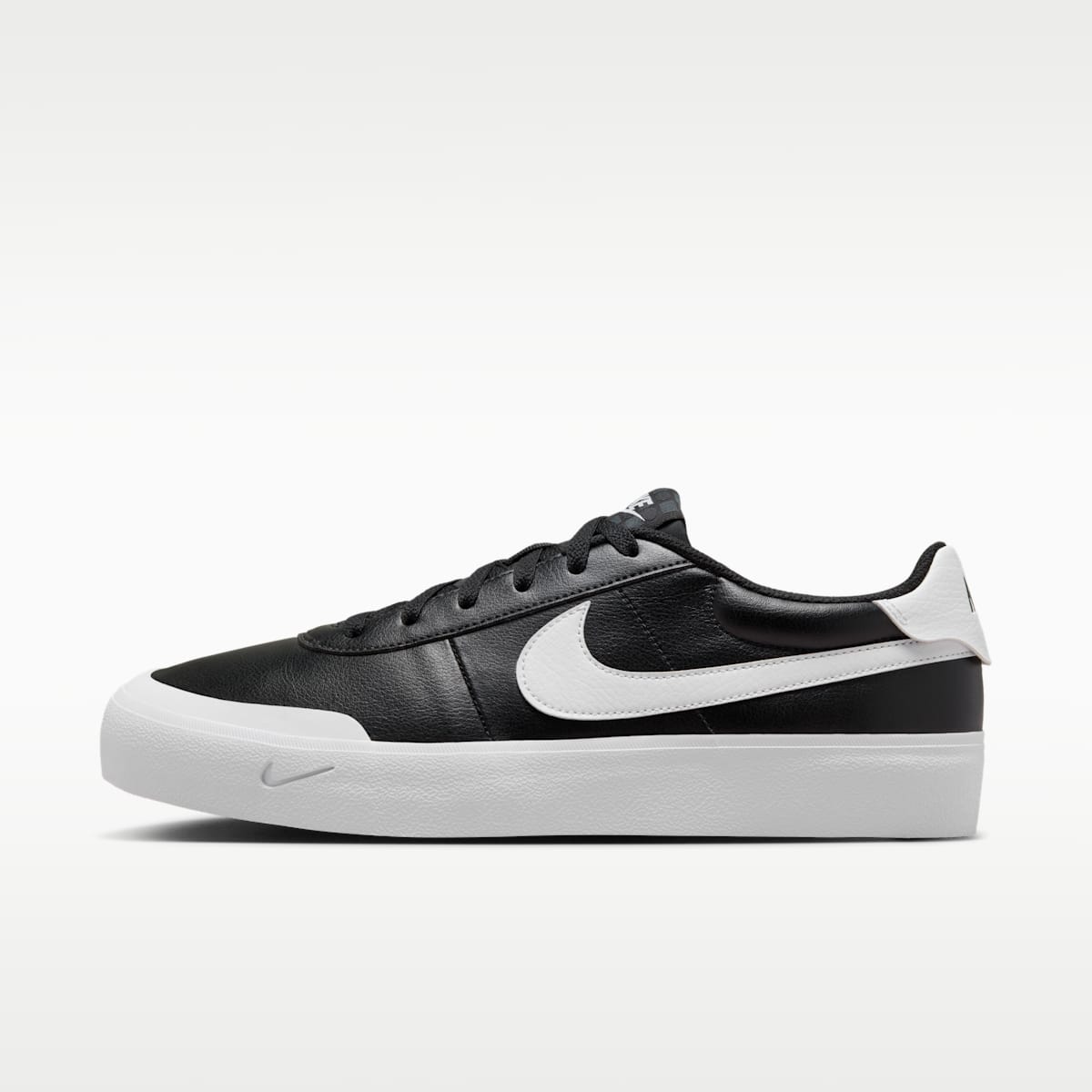 Nike Court Shot Men's Shoes - Black/White - Image 1